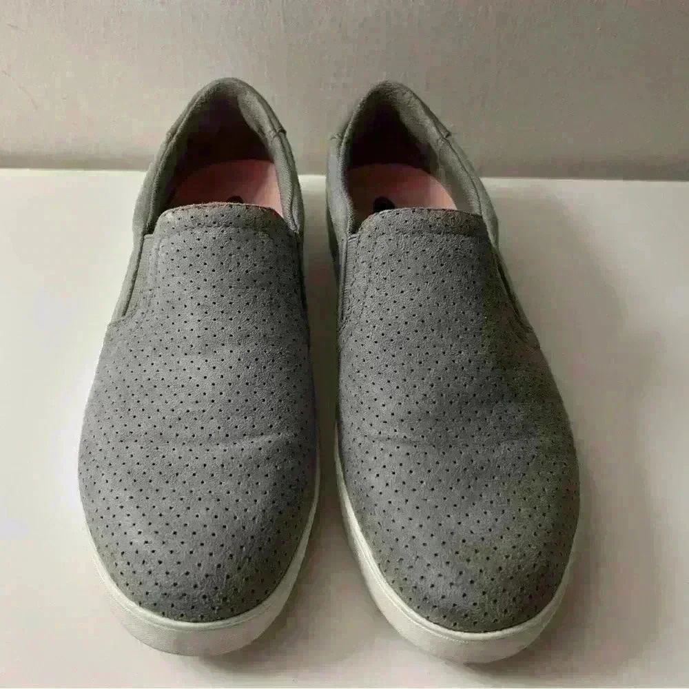 Dr Scholl’s Mattison Loafer Shoe Womens Gray Flat Comfort Casual Ladies Size 8.5 - Picture 3 of 6